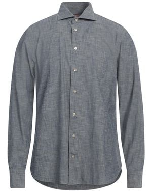 Borriello Passion Shirt Cotton - Blue