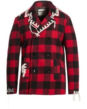 FRONT STREET 8 Coat Cotton, Polyester - Red