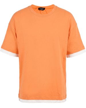 Roberto Collina T-Shirt Cotton - Orange
