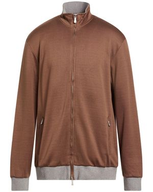 Eleventy Sweatshirt Cotton, Polyamide - Brown