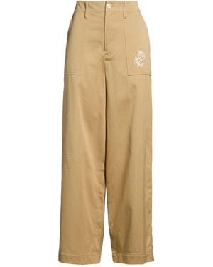 Marni Trousers Cotton - Natural