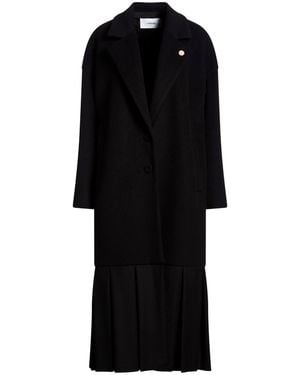 Lardini Coat Wool - Black