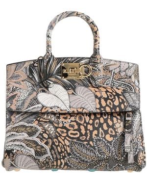 Ferragamo Handbag Leather - Natural