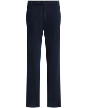Malo Trousers Cotton, Elastane - Blue