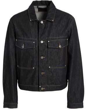 Lemaire Denim Outerwear Cotton - Black