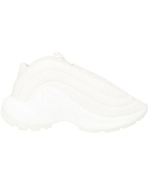 DIESEL Ivory Sneakers Synthetic Material - White