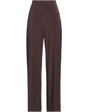 Norma Kamali Trousers - Brown