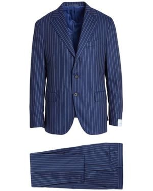 Caruso Suit Wool - Blue