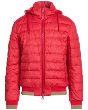 Herno Puffer Silk, Cashmere - Red