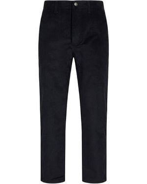 Department 5 Trousers Cotton, Elastane - Blue