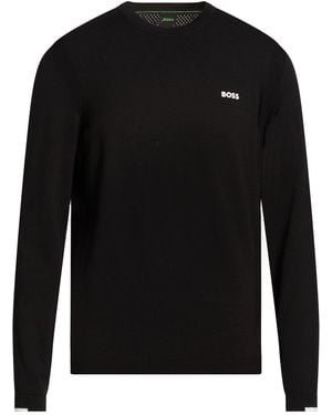 BOSS Sweater Cotton - Black