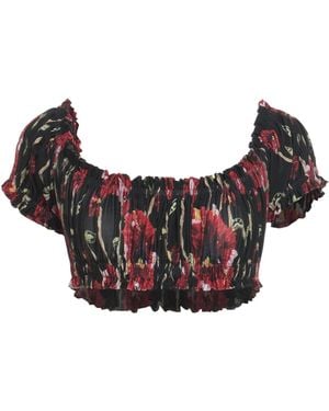 Norma Kamali Top - Schwarz