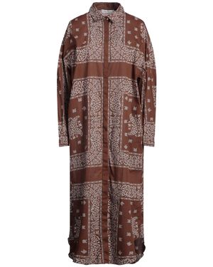 Fabiana Filippi Vestito Lungo - Marrone