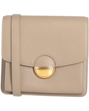 Proenza Schouler Taupe Cross-Body Bag Leather - Natural