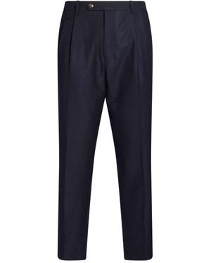 Windsor. Midnight Pants Virgin Wool, Elastane - Blue