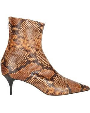 Amen Ankle Boots Leather - Brown