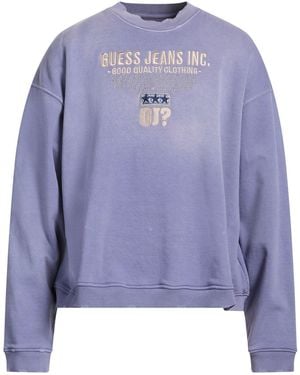 Guess Sweatshirt Cotton - Blue