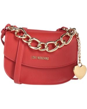 Love Moschino Cross-Body Bag - Red