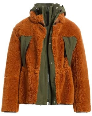 Sacai Borreguito Y Pelo Ecológico - Marrón