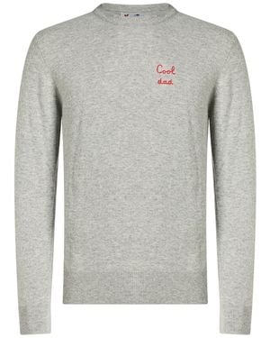 MC2 Saint Barth Après-Ski Collection Sweater Polyamide, Wool, Viscose, Cashmere - Gray