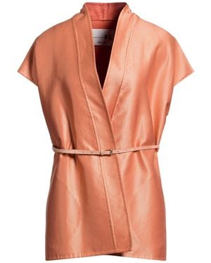 Manzoni 24 Vest Cotton, Silk - Orange