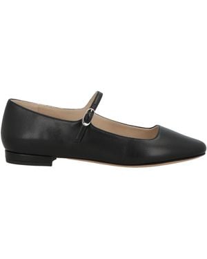Theory Ballet Flats - Black