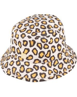 Rabanne Ivory Hat Cotton - White