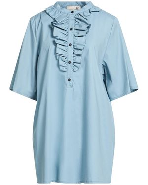 THE M.. Light Mini Dress Cotton - Blue