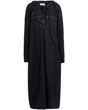 Hache Midi Dress Viscose, Polyester - Black