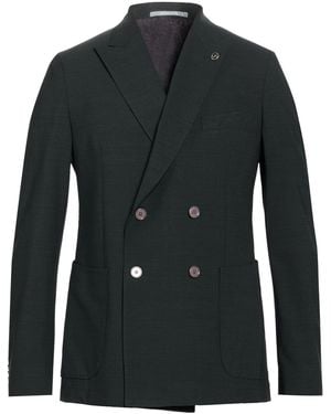 Michael Kors Charcoal Blazer Polyester, Wool, Elastane - Black