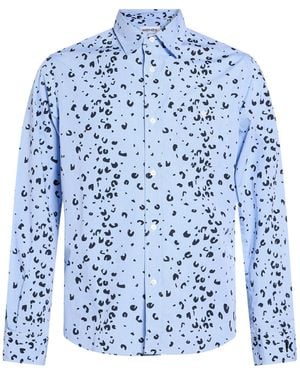 KENZO Light Shirt Cotton - Blue
