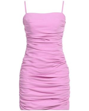 Moschino Mini Dress Acetate, Viscose - Pink