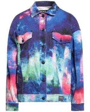 Versace Jeans Couture Denim Outerwear Cotton, Elastane - Blue