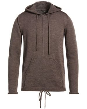 Masnada Light Jumper Merino Wool, Linen - Brown