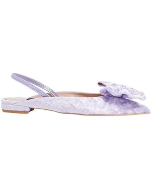 Islo Isabella Lorusso Ballet Flats Textile Fibers - Purple
