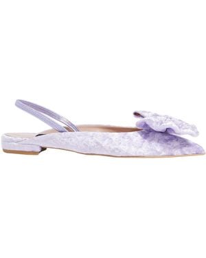 Islo Isabella Lorusso Ballet Flats Textile Fibres - Purple