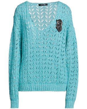 Odi Et Amo Pullover - Blau