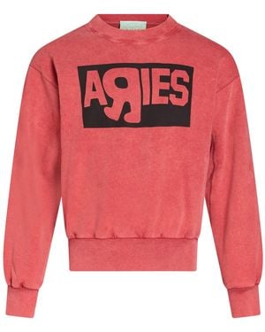 Aries Sudadera - Rojo