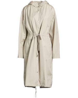 Peserico Light Overcoat & Trench Coat Cotton, Polyester - Natural