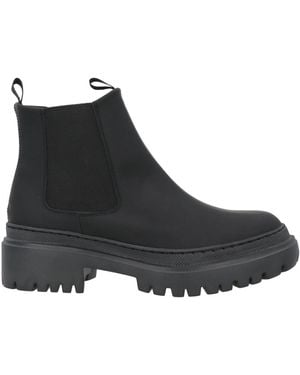 Pollini Ankle Boots Calfskin - Black