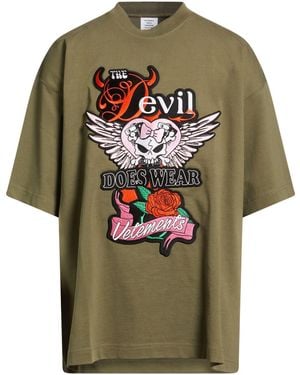 Vetements T-Shirt - Green