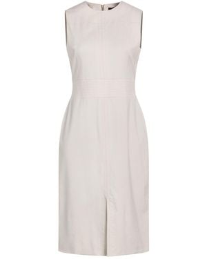 Moorer Light Midi Dress Cashmere - White