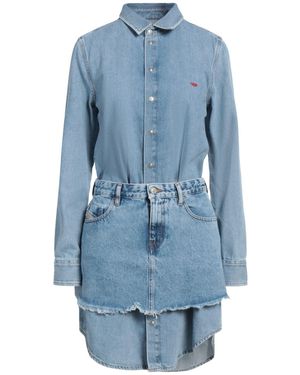 DIESEL Vestito Corto - Blu