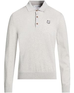 Maison Kitsuné Light Sweater Wool - White