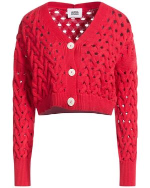 Alpha Studio Cardigans - Red