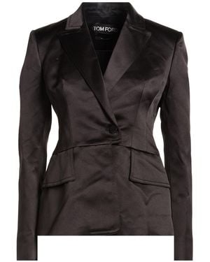 Tom Ford Blazer Silk - Black