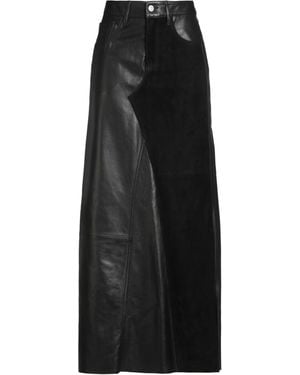 MM6 by Maison Margiela Gonna Lunga - Nero