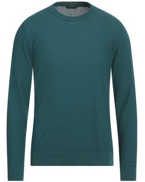 Zanone Jumper Cotton - Green