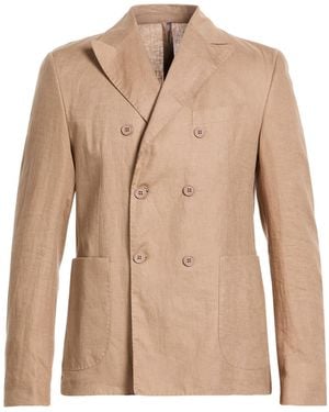 Alessandro Lamura Blazer Linen - Natural
