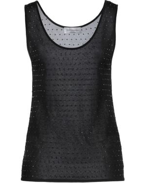 Blumarine Top Viscose - Black